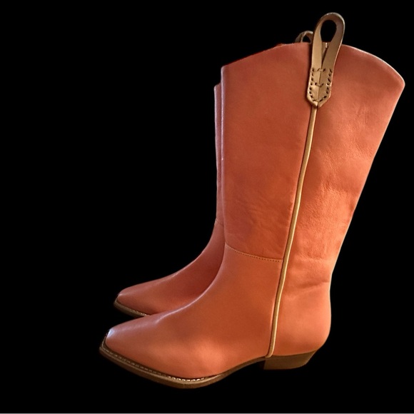 WE THE FREE | FREE PEOPLE
Montage Tall Leather Boots- Coral. 39 (8.5) - Picture 4 of 15
